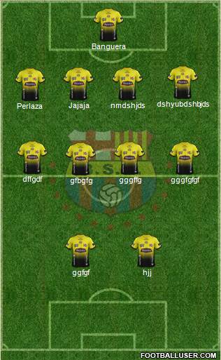 Barcelona SC Formation 2015