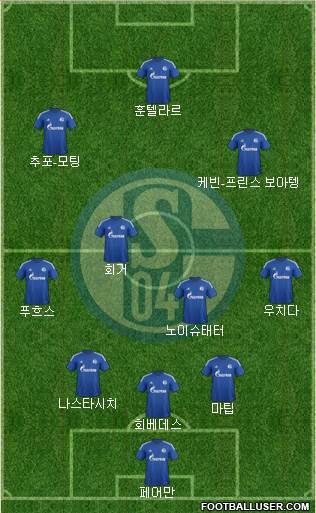 FC Schalke 04 Formation 2015