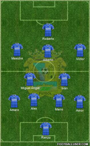 C.F. Fuenlabrada Formation 2015