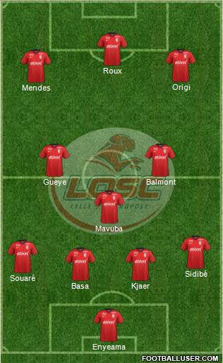 LOSC Lille Métropole Formation 2015