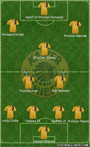 Kaizer Chiefs Formation 2015