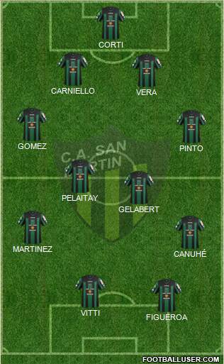 San Martín de San Juan Formation 2015