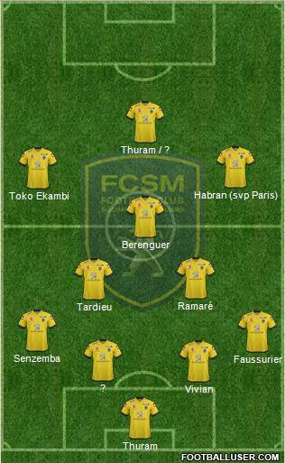 FC Sochaux-Montbéliard Formation 2015