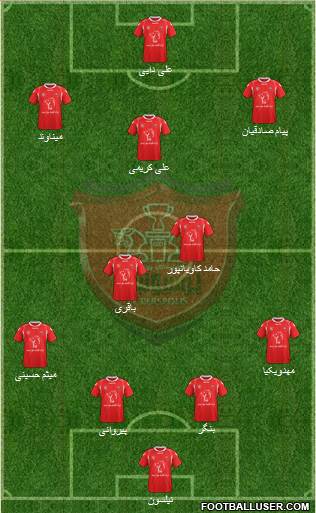 Persepolis Tehran Formation 2015