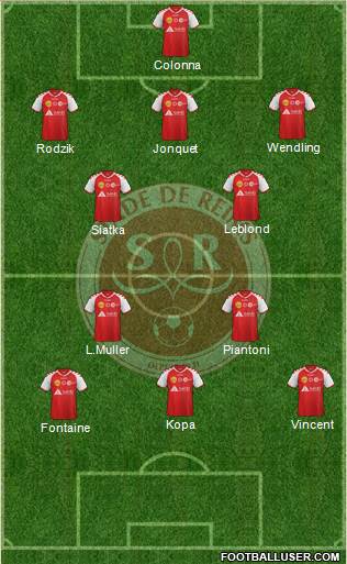 Stade de Reims Formation 2015