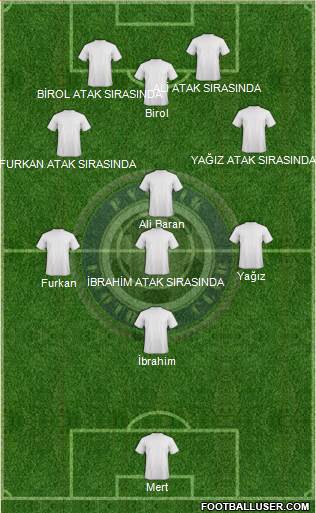 Pyunik Yerevan Formation 2015