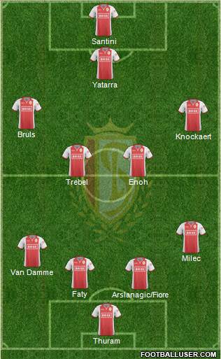 R Standard de Liège Formation 2015