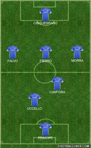 Cardiff City Formation 2015