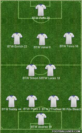 Leeds United Formation 2015