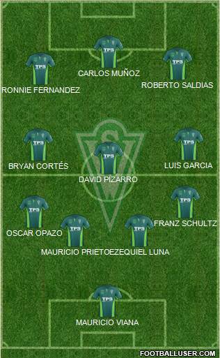 CD Santiago Wanderers S.A.D.P. Formation 2016