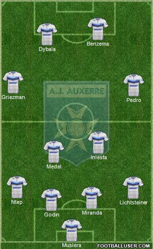 A.J. Auxerre Formation 2016