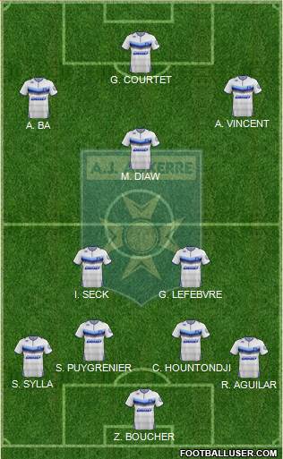 A.J. Auxerre Formation 2016