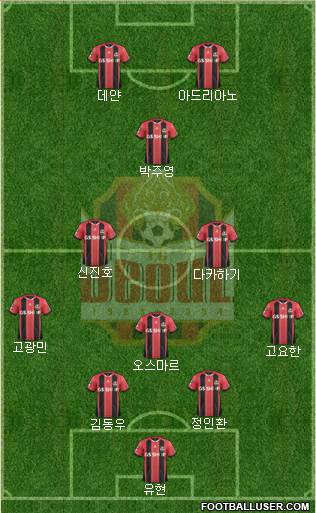 FC Seoul Formation 2016