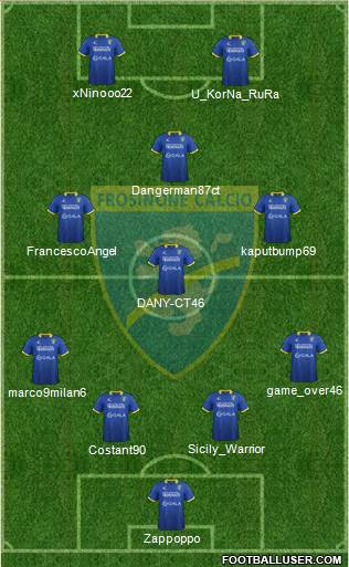 Frosinone Formation 2016