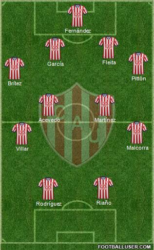 Unión de Santa Fe Formation 2016