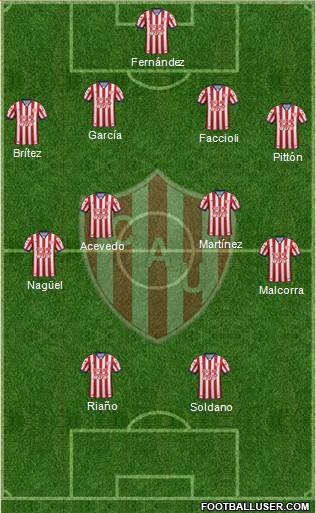 Unión de Santa Fe Formation 2016