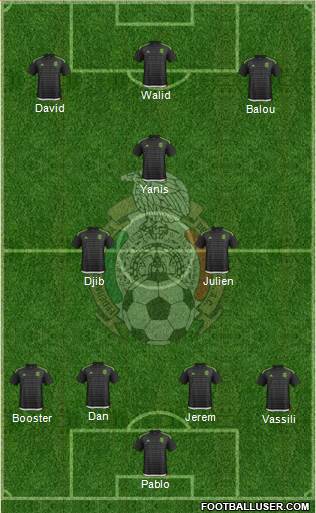 Mexico Formation 2016