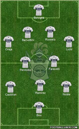 Gimnasia y Esgrima de La Plata Formation 2016