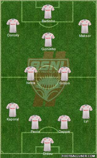 A.S. Nancy Lorraine Formation 2016