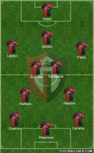 Club Deportivo Atlas Formation 2016