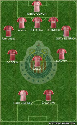 Club Guadalajara Formation 2016