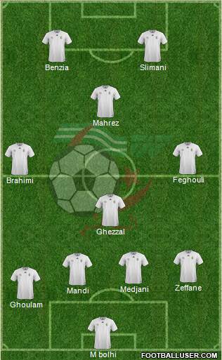 Algeria Formation 2016