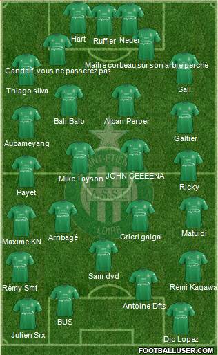 A.S. Saint-Etienne Formation 2016