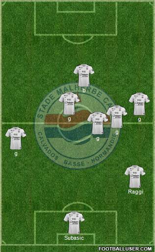 Stade Malherbe Caen Basse-Normandie Formation 2016