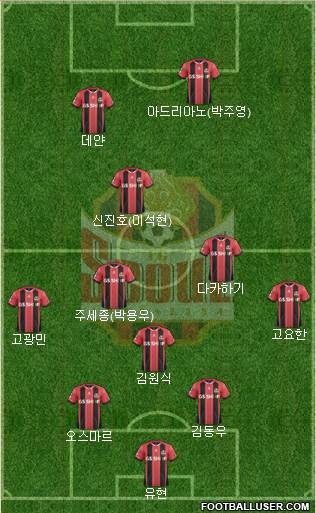 FC Seoul Formation 2016