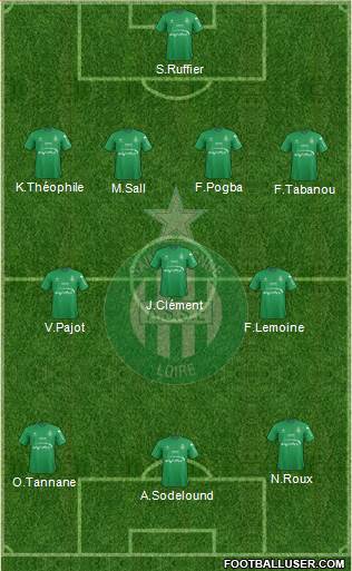 A.S. Saint-Etienne Formation 2016