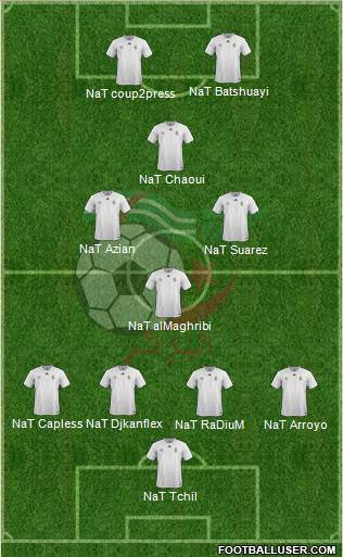 Algeria Formation 2016