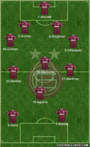 Lanús Formation 2016