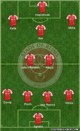 Stade de Reims Formation 2016