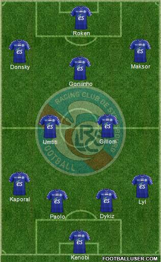 Racing Club de Strasbourg-Football Formation 2016