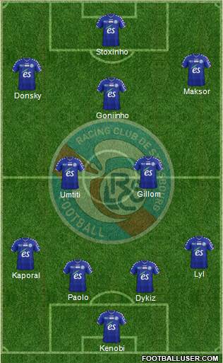 Racing Club de Strasbourg-Football Formation 2016