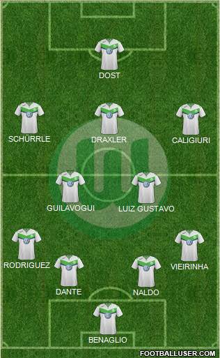 VfL Wolfsburg Formation 2016