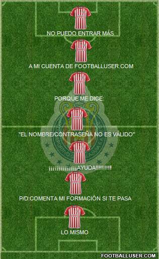 Club Guadalajara Formation 2016