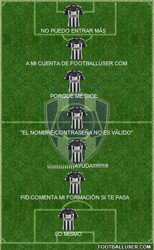 Club de Fútbol Monterrey Formation 2016