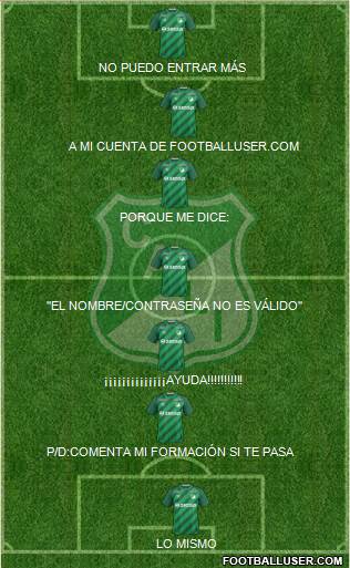 AC Deportivo Cali Formation 2016