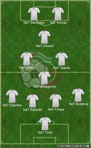 Algeria Formation 2016