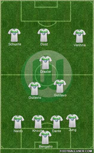 VfL Wolfsburg Formation 2016