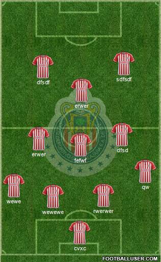 Club Guadalajara Formation 2016