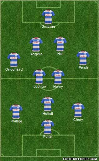 Queens Park Rangers Formation 2016