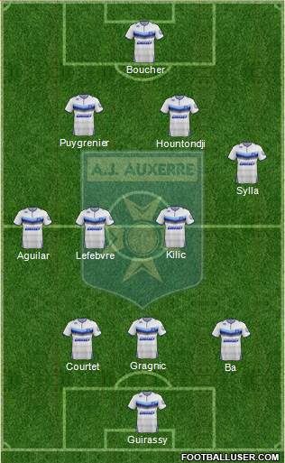 A.J. Auxerre Formation 2016