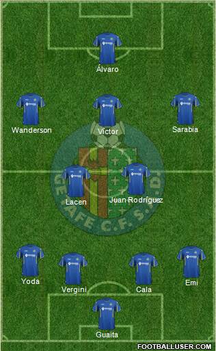 Getafe C.F., S.A.D. Formation 2016