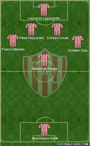 Unión de Santa Fe Formation 2016