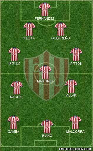 Unión de Santa Fe Formation 2016