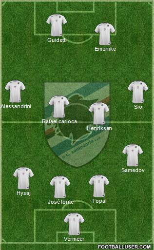 Sampdoria Formation 2016