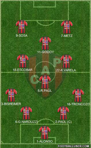 Patronato de Paraná Formation 2016