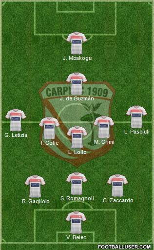 Carpi Formation 2016